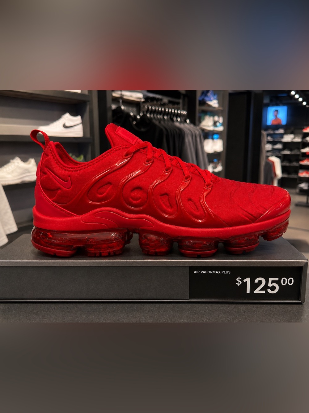 Nike Air VaporMax Plus Red Men's Sneakers